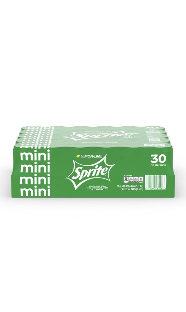 Sprite Mini Cans 7.5 fl. oz., 30