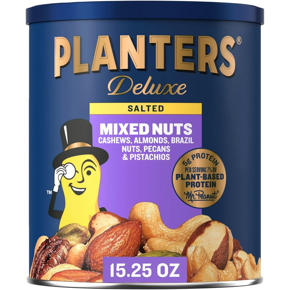 Planters Deluxe Mixed Nuts 15.25 oz. Canister