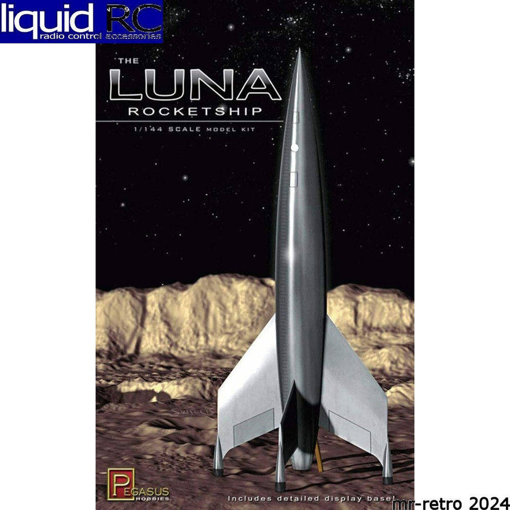 Pegasus Hobbies 9111 Luna Rocketship 1/144 Scale Plastic Model Kit