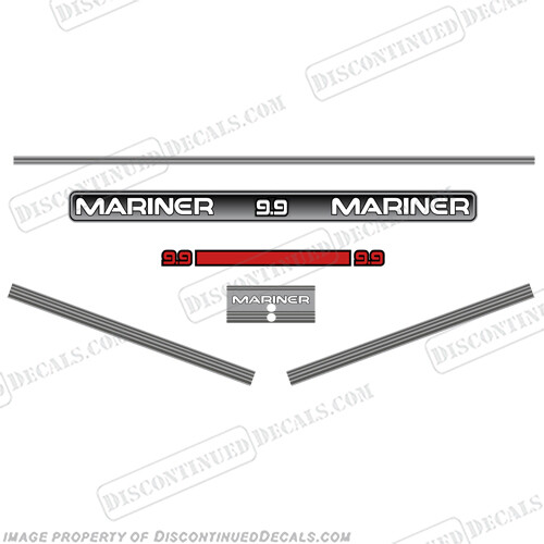 Fits Mariner 1994-1996 9.9hp Decal Kit