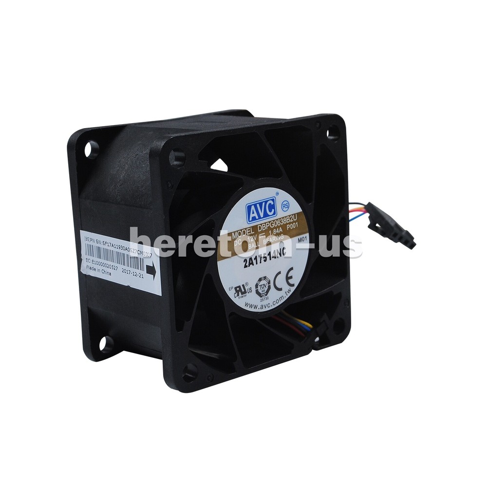 01KP642 01KP643 CPU Cooling Fan DBPG0638B2U For Lenovo Thinksystem SR550 Server