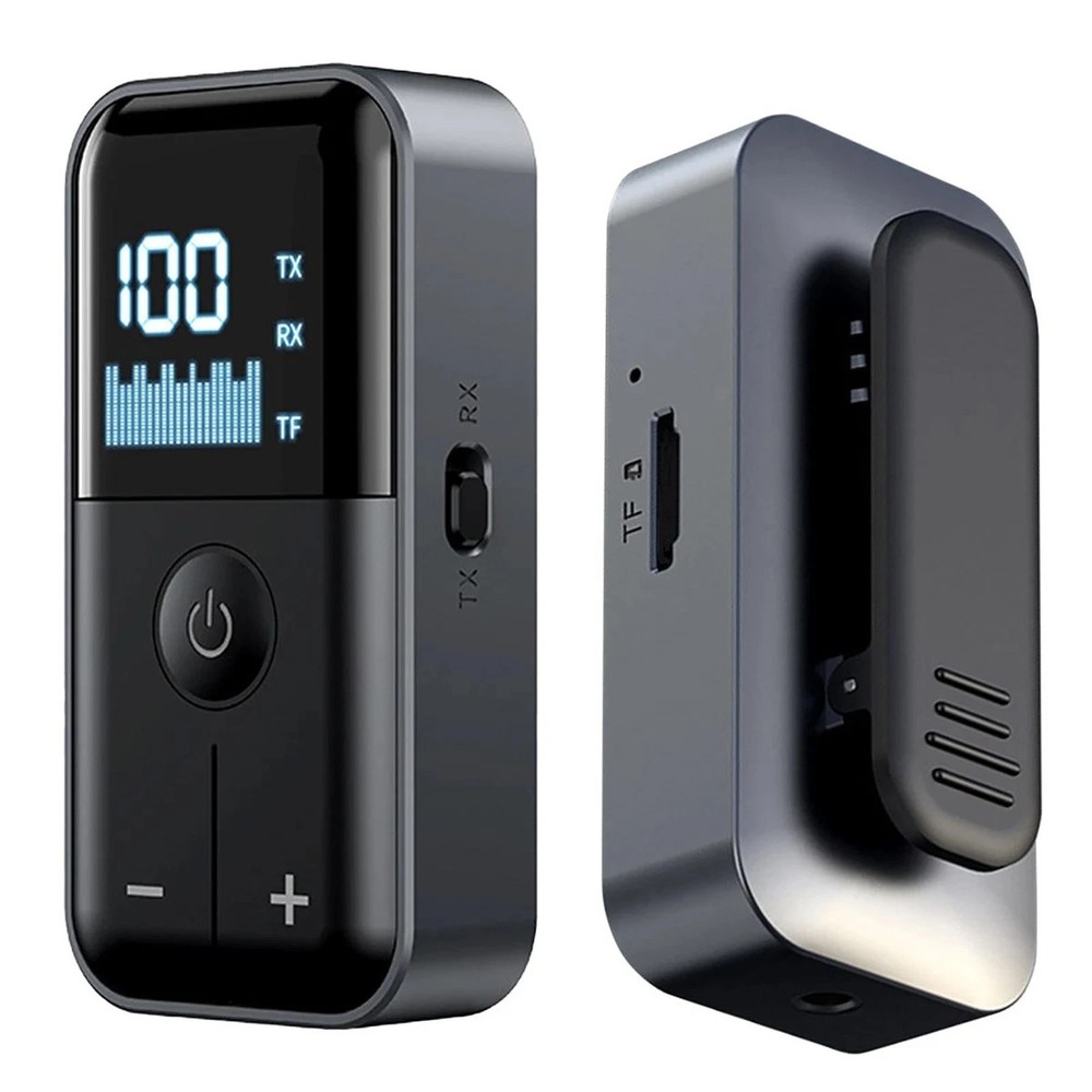 2-in-1 Bluetooth 5.4 Transmitter Receiver Wireless Adapter 3.5mm Jack Aux Audio