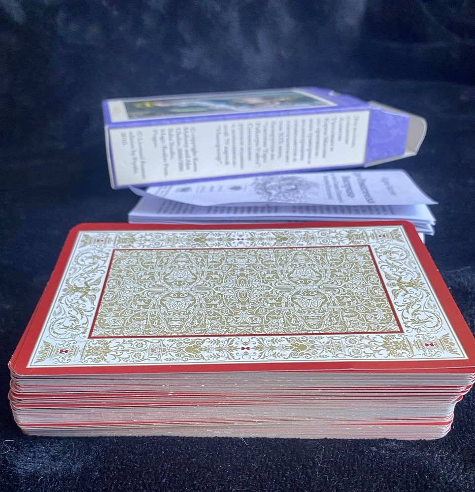 Victorian Romantic Tarot Russian 2010 Ed Deck Cards OOP/HTF/Rare, Baba Studio