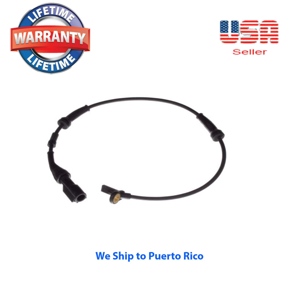 ABS Wheel Speed Sensor Front Left AND Right + 2 CONNECTORS FOR Ford 08-11 Focus