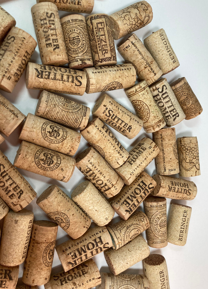 115 Wine Corks For Fun Themed Crafts Lot