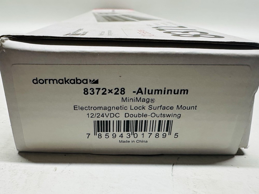 NEW Dormakaba 8372x28 Electromagnetic Lock Surface Mount