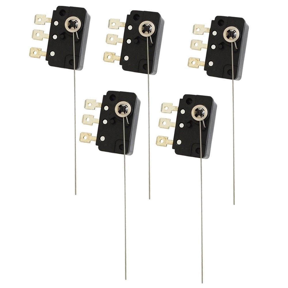 5 Pack Long Hinge Microswitch Arcade Change-Coin Acceptor Selector Micro Switch