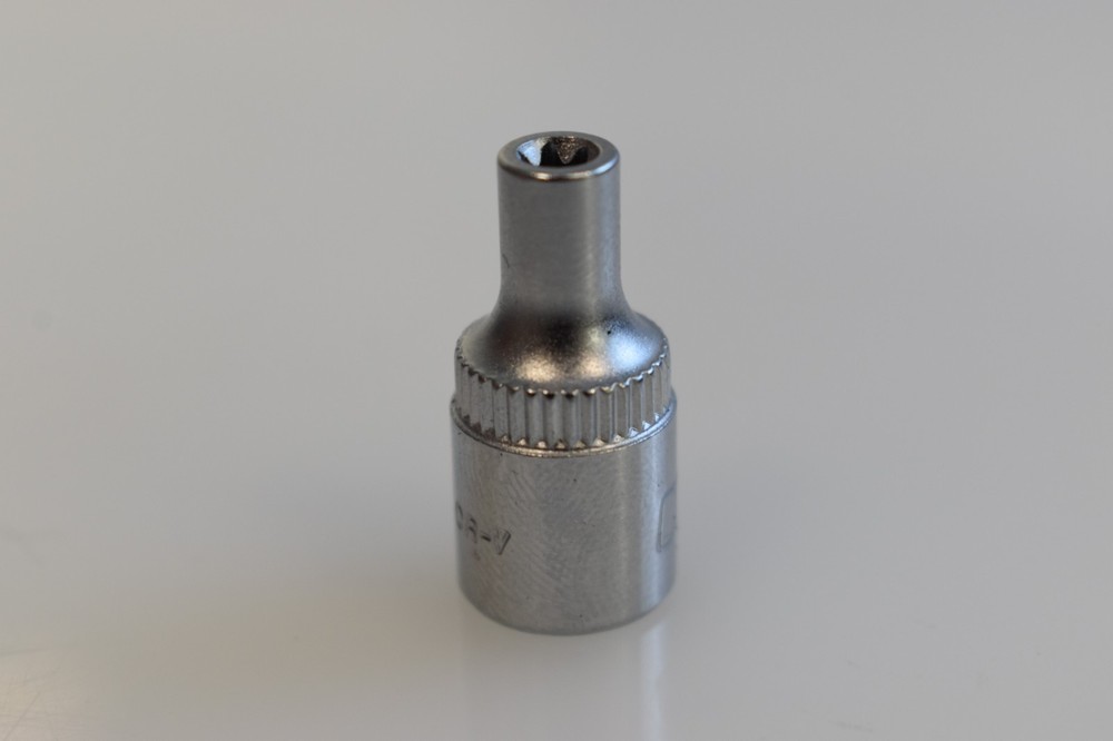 Cornwell Tools CBSE40 E4 TORX External Star Shallow Socket 1/4" Drive Chrome