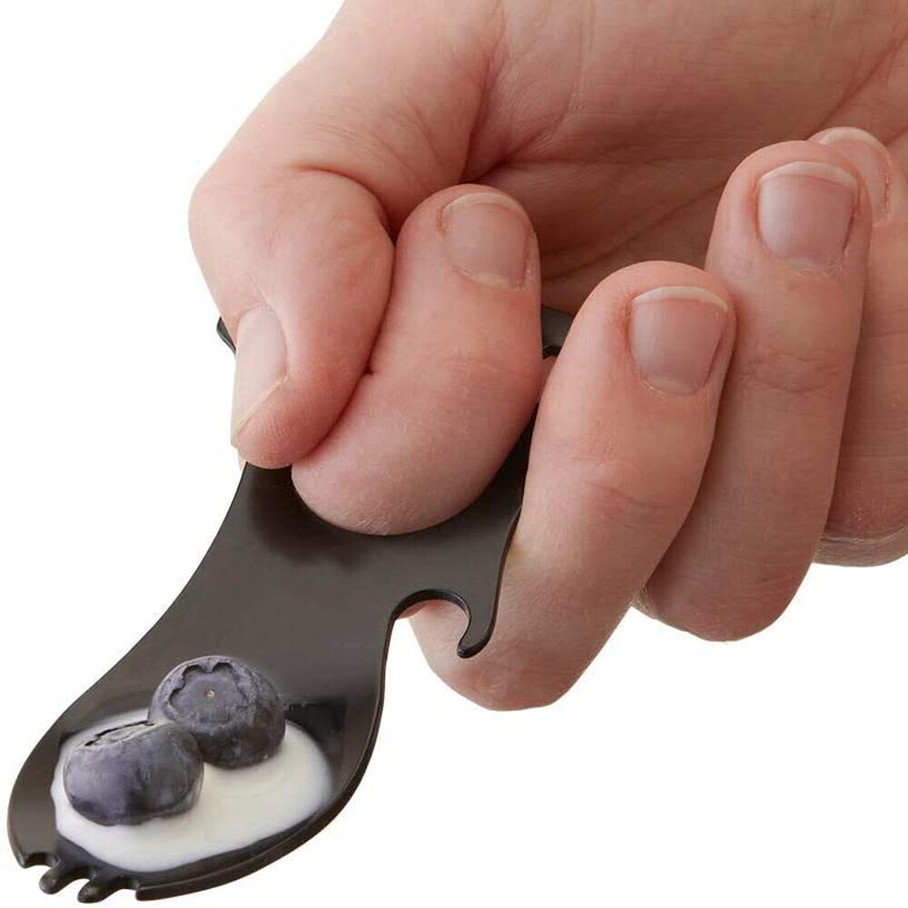 Spork Spoon Fork Multifunction Travel Backpacking Camping Eating Tool Utensils