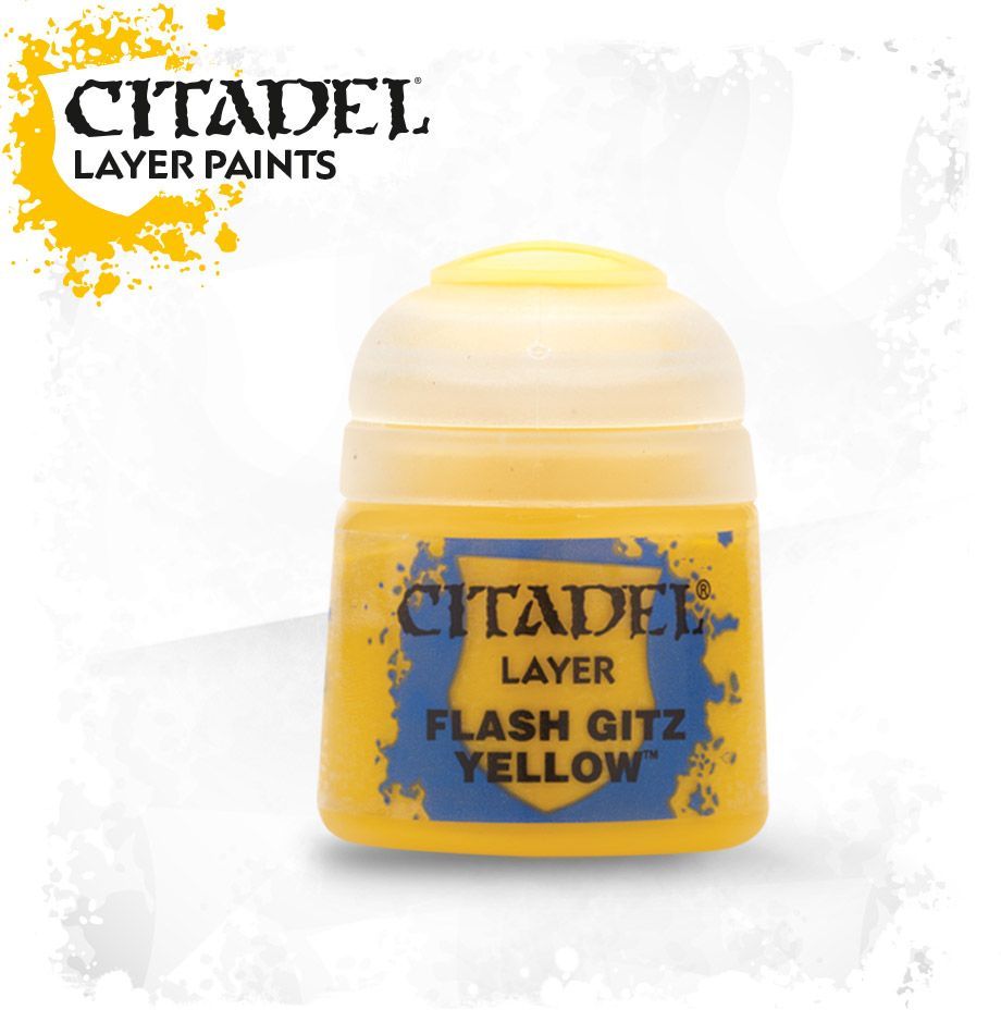 Flash Gitz Yellow Layer Citadel Paint Warhammer 40K NIB