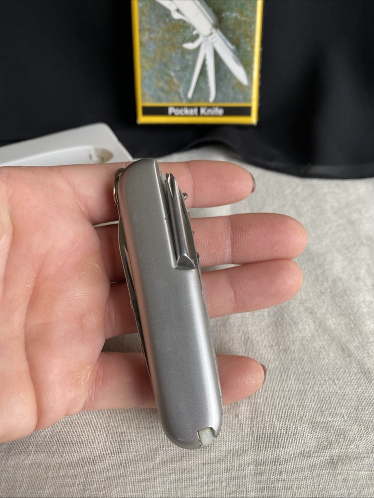 NEW Vintage RBM Multi Function Pocket Knife
