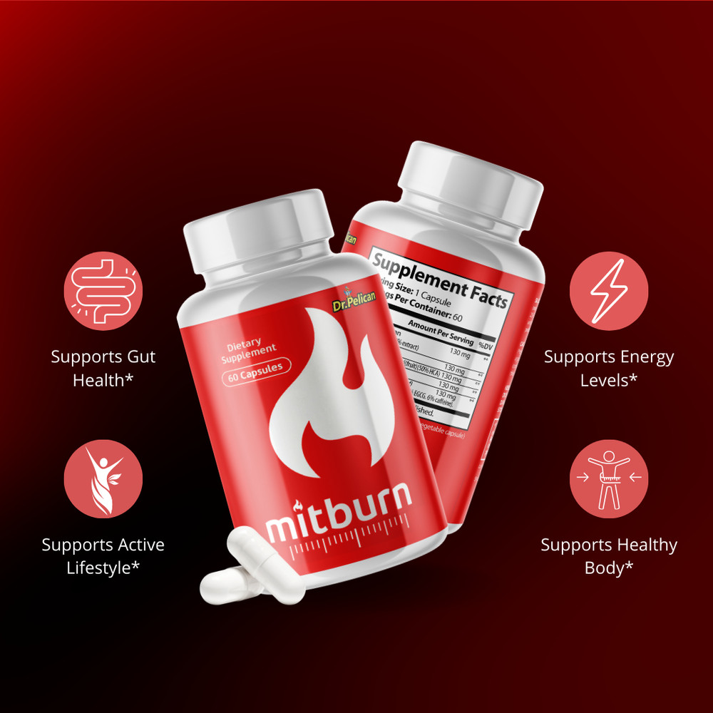 Mitburn- Keto & Weight Support- 60 Capsules