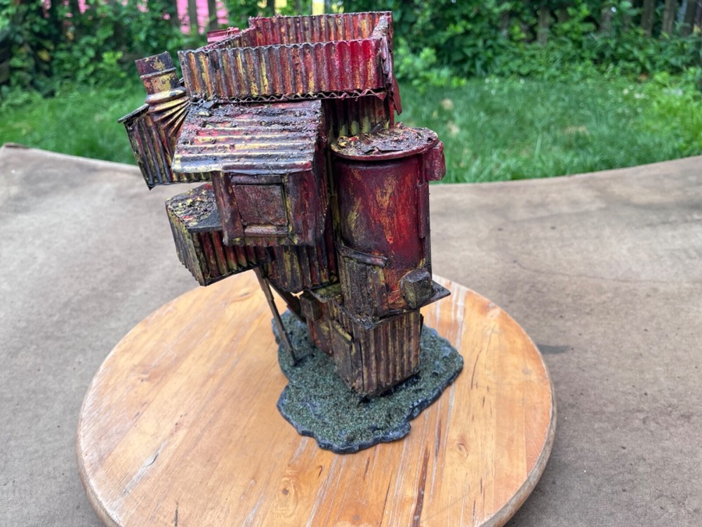 Sci-Fi Terrain pieces .14 – Tabletop Gaming scratch built.