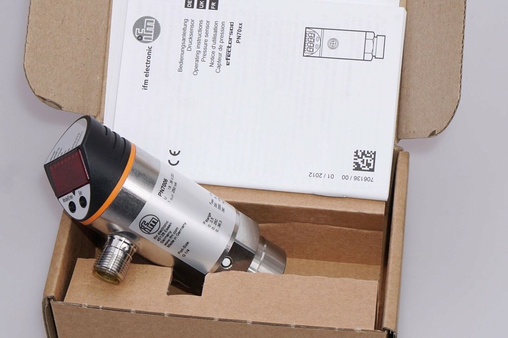 IFM PN7006 Pressure Sensor New #