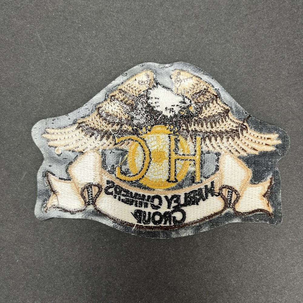 Harley Davidson Owners Group HOG Patch, 10 Years Patch, Editor Rocker Patch