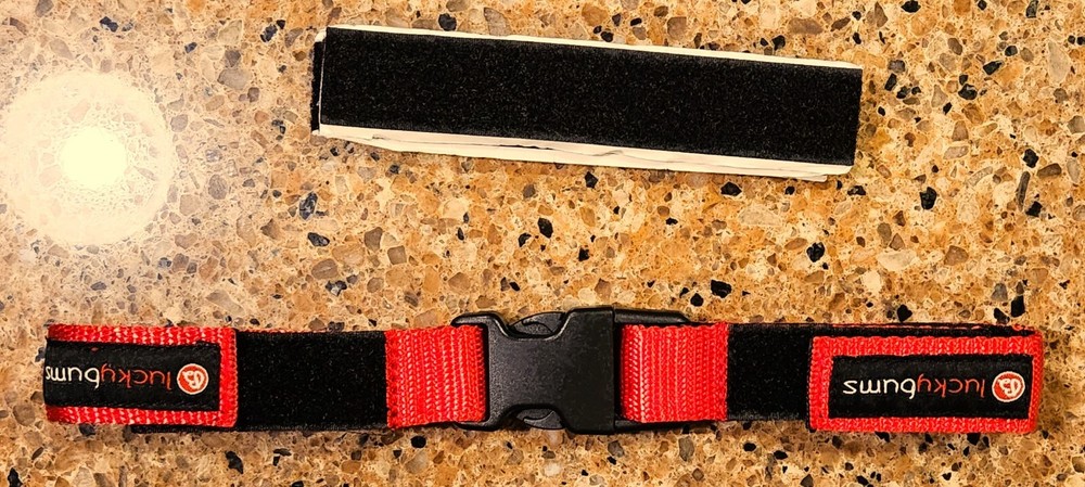 Lucky Bums Tip Clip Ski Training Aid (Red/Black)