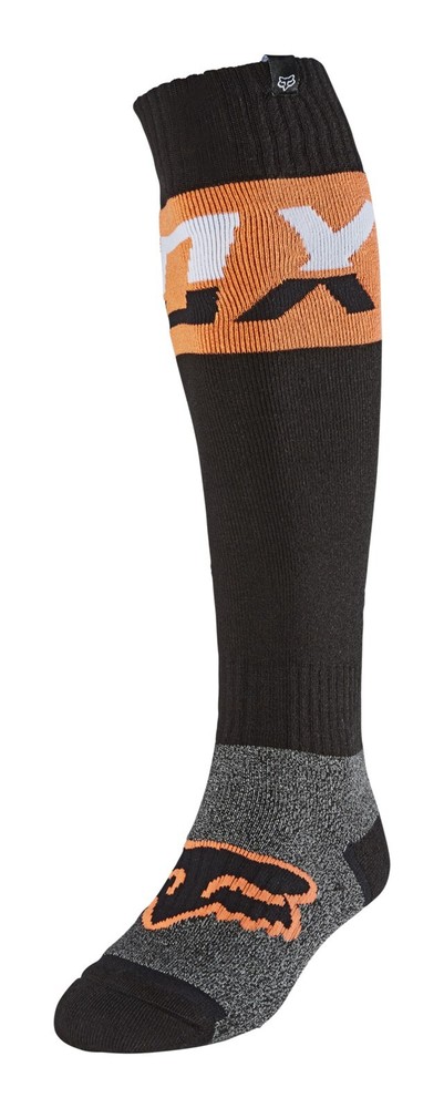 Fox Fri Thin Afterburn Socks Black Size S