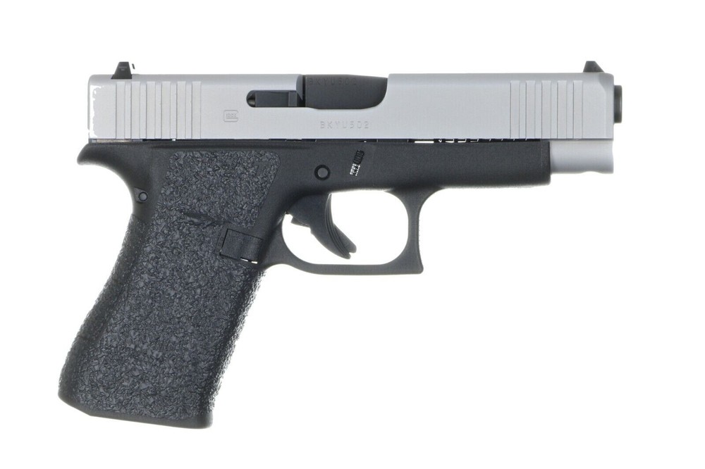 Grips for Glock 43X & 48 Rubber Black Texture 385-Rubber