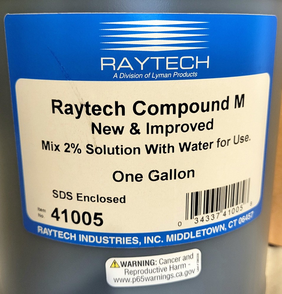 Raytech 41-005 41005 Compound M Burnishing Compound, 1 Gallon Liquid