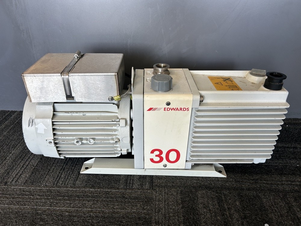 Edwards 30 E2M30 Dual Stage Rotary Vane Vacuum Pump
