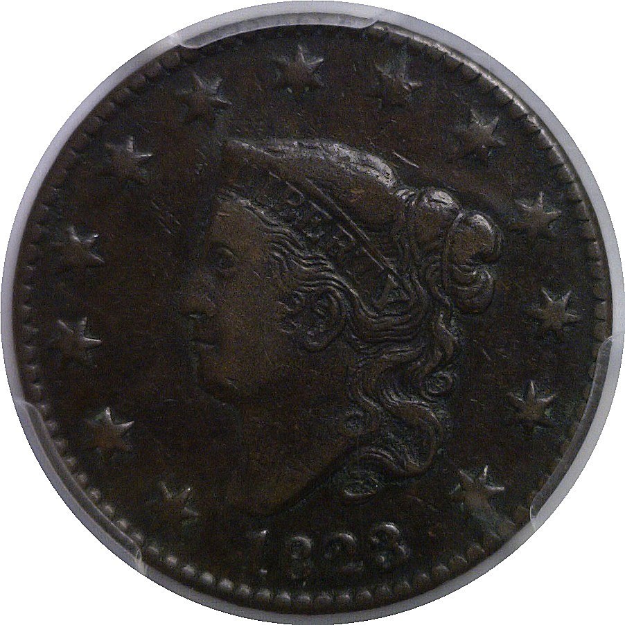 1823/2 Large Cent PCGS VF-25