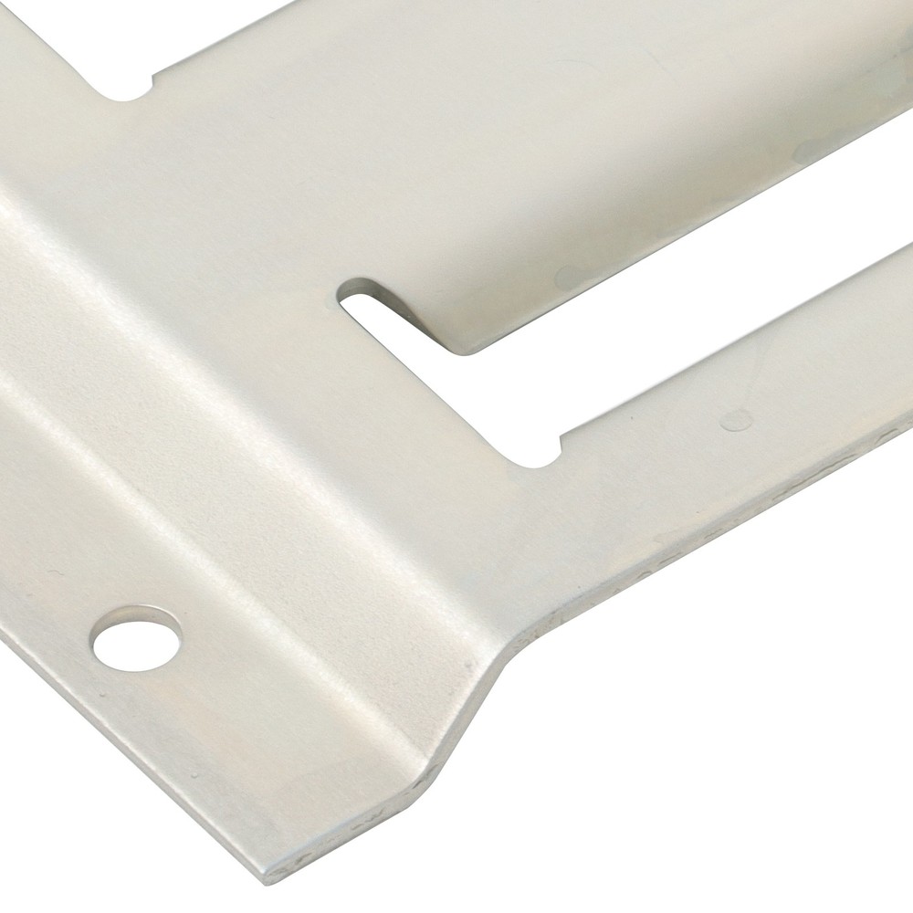 E Track Tie Down Rail Kit Silver Galvanized Carbon Steel Replacement Durable