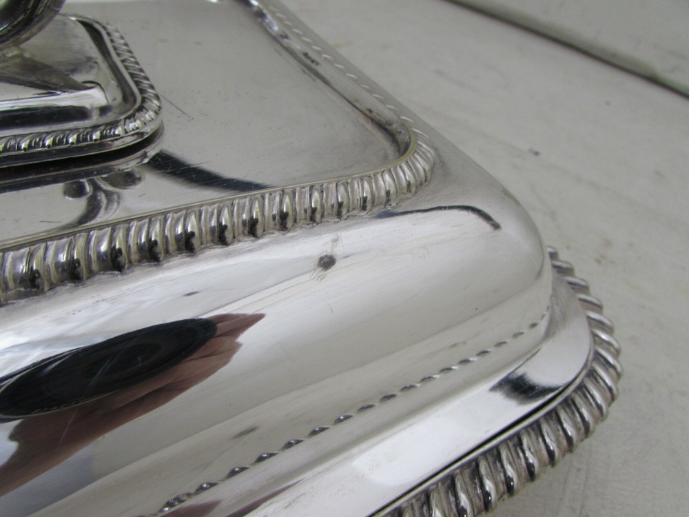 Victorian Hukin & Heath Silver Plated Entree Serving Dish