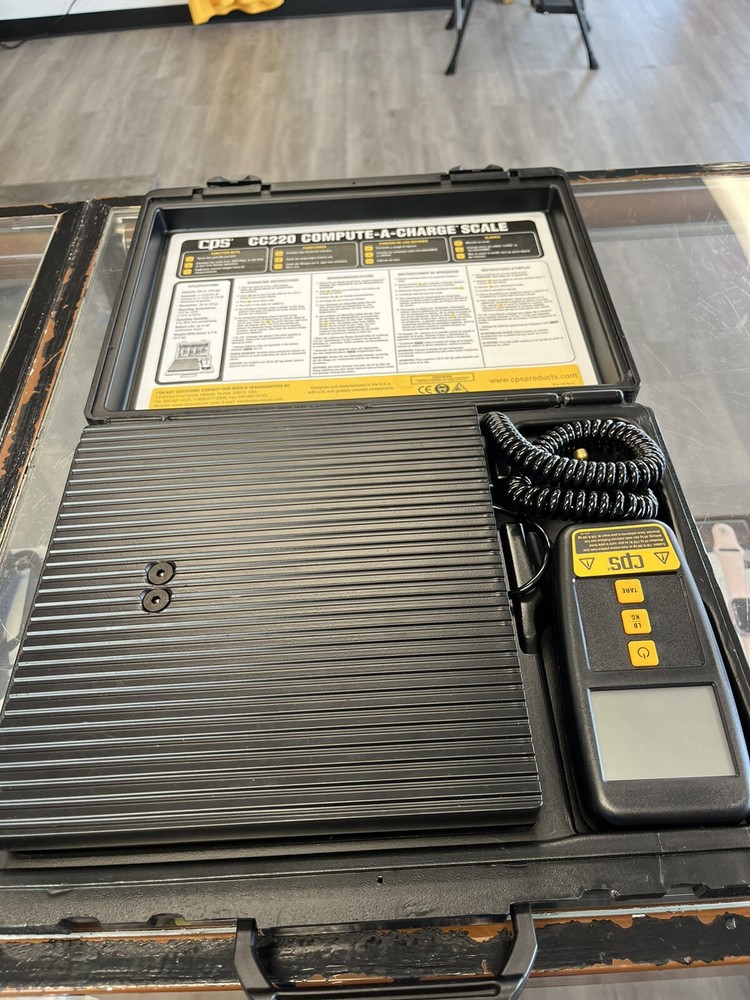 CPS CC220 Refrigerant Charging Scale
