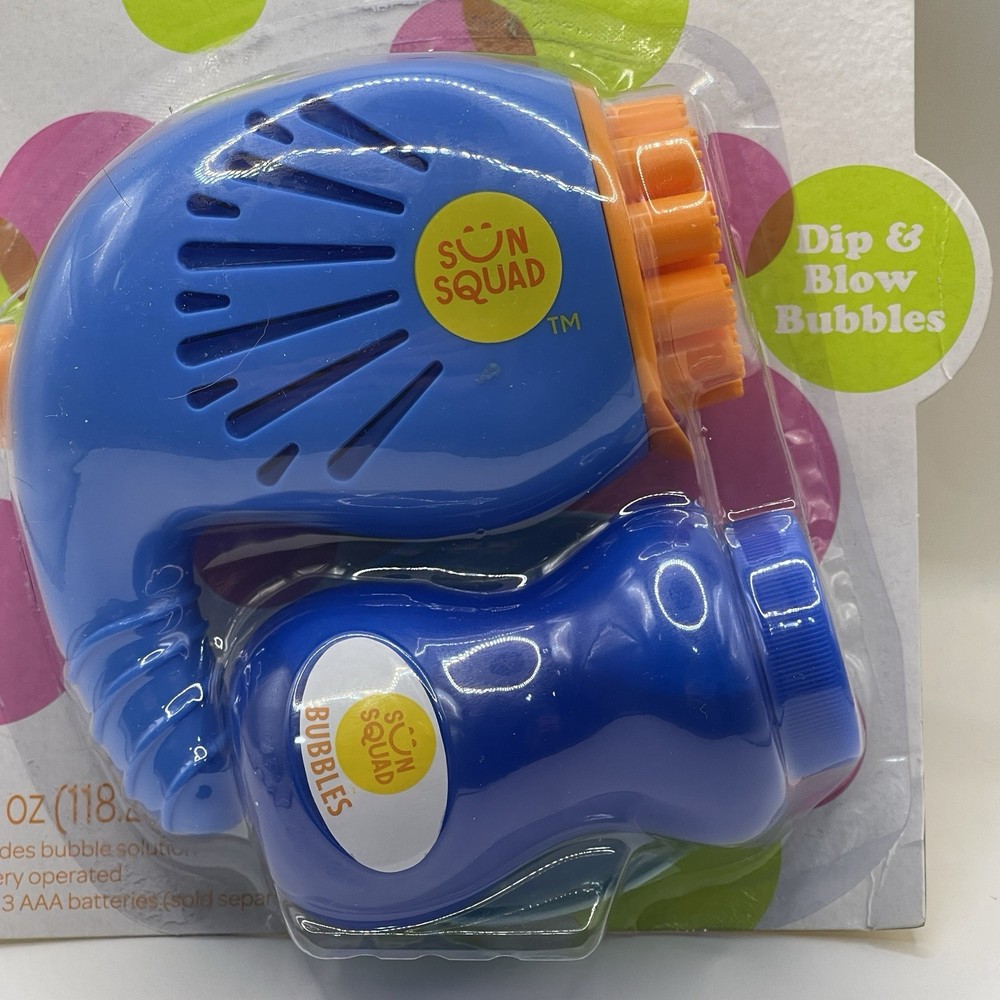 Mini Bubble Blaster - Sun Squad Battery Powered bubble machine