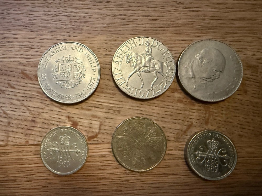 Crowns + Other Coins