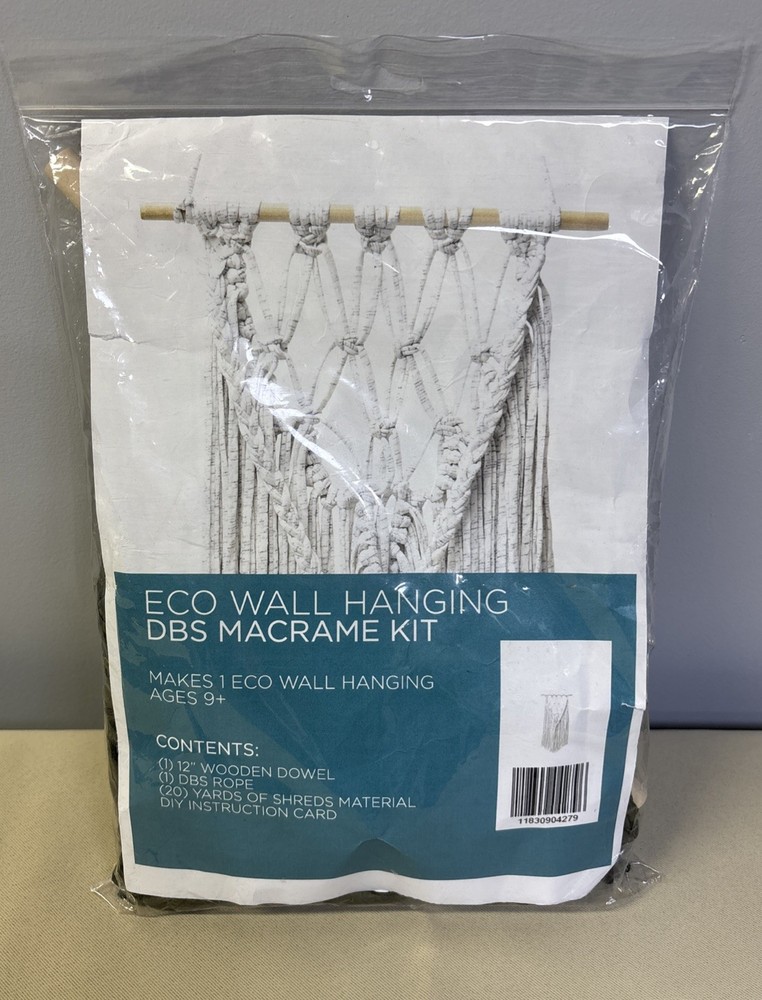Eco Wall Hanging DBS Macrame Kit