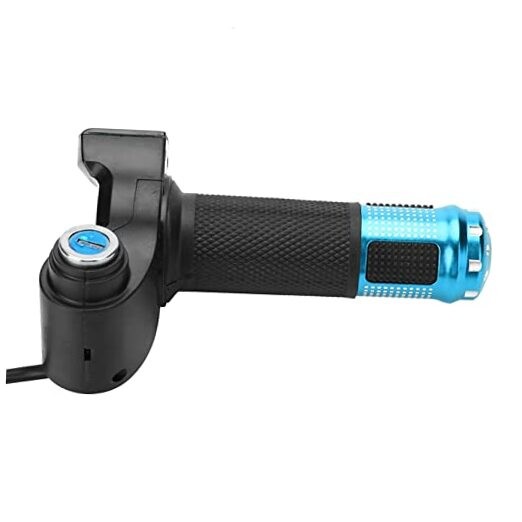 Throttle Grip LCD Screen Throttle Accelerator Handle Grips with Cable and Key