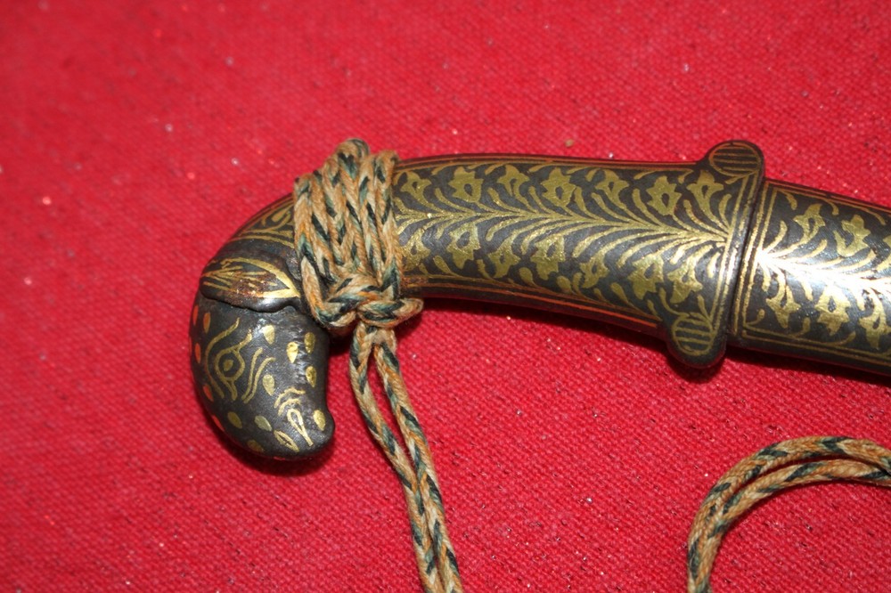 Indian Koftgari dagger, 20th C.
