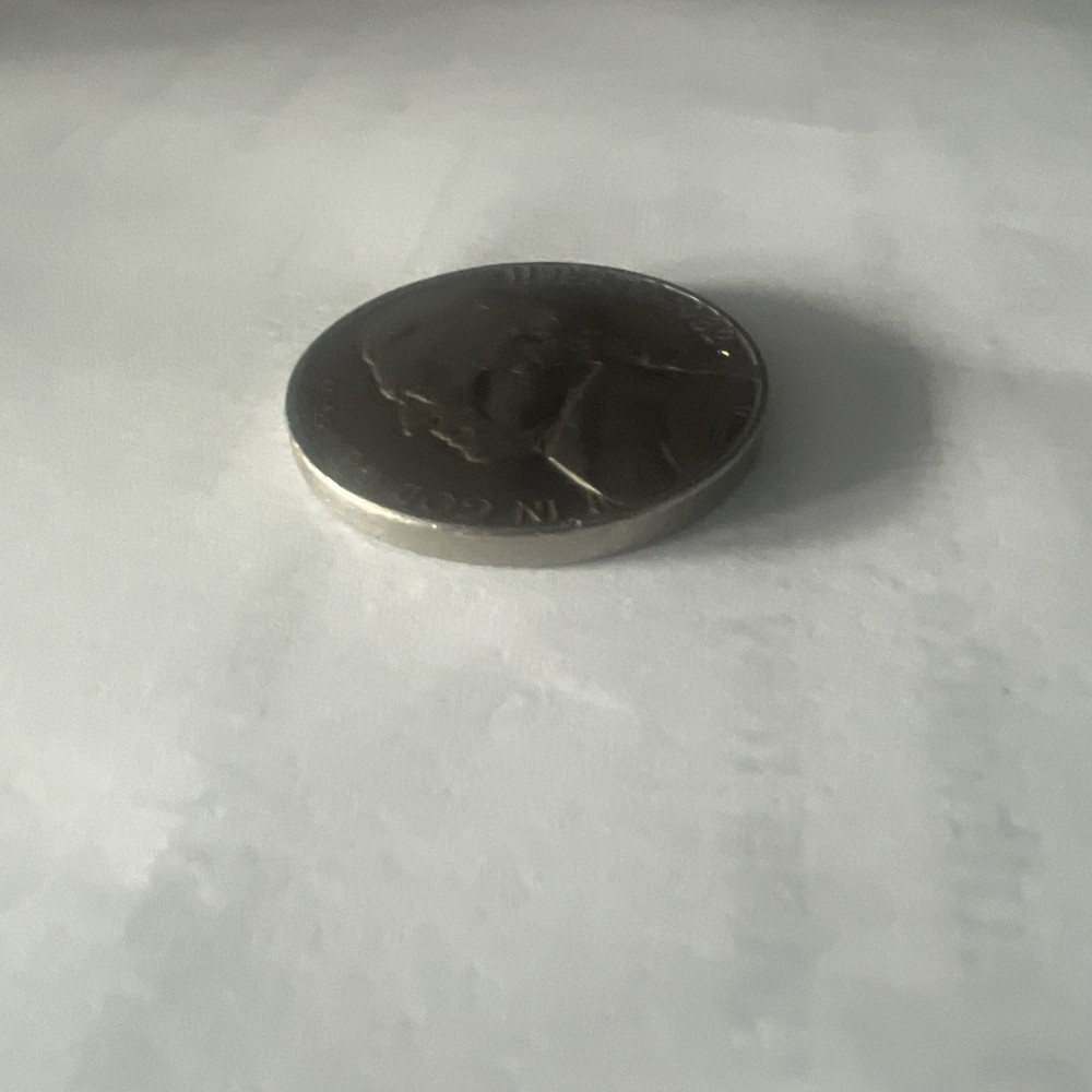 2 Sided Double Headed Nickel Front &Back both Heads 2 Different Years 2000/1982