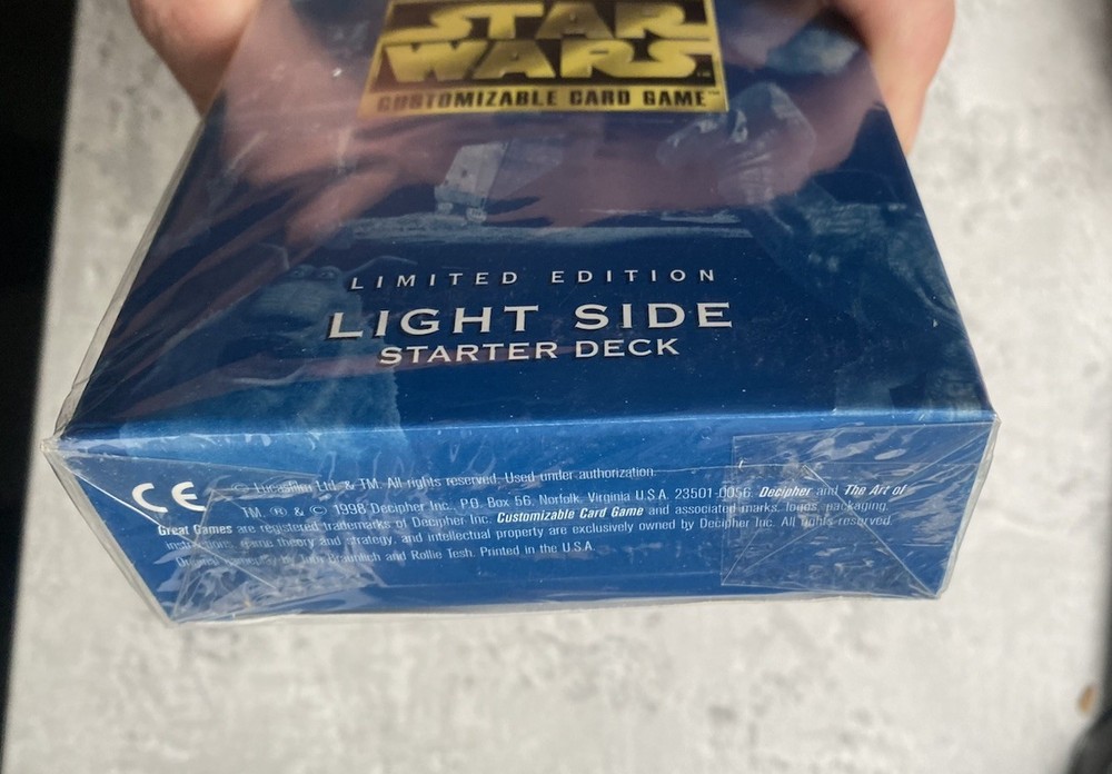 Star Wars CCG Limited Edition Light Side Starter Deck Special Edition 1998