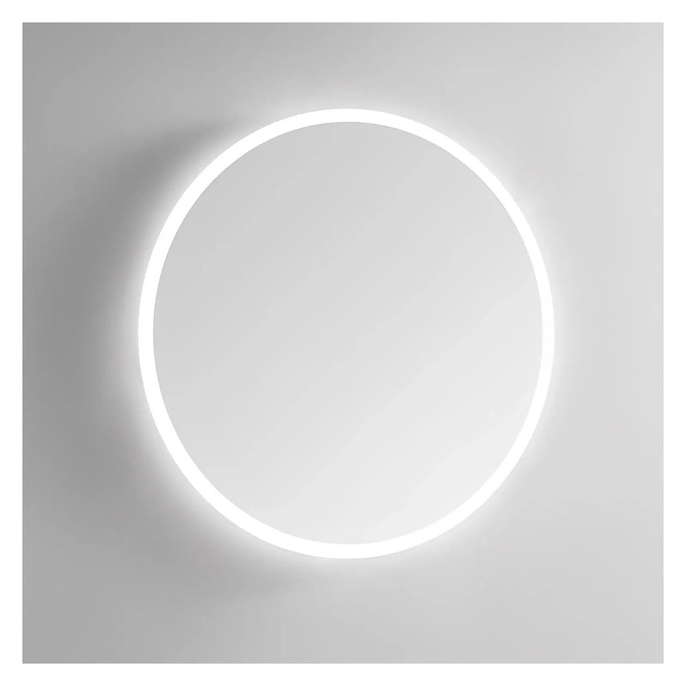 DIAFOTIZO LED LIGHTED BATHROOM VANITY ROUND MIRROR - 36 x 36