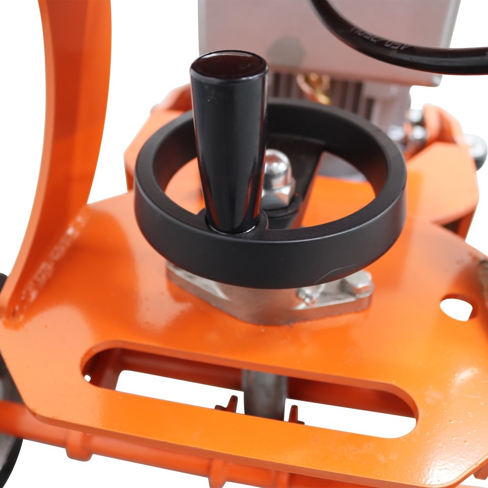 220V Floor Grinder&Trimmer Machine W/Foldable&Adjustable Arm for 12.99" Width