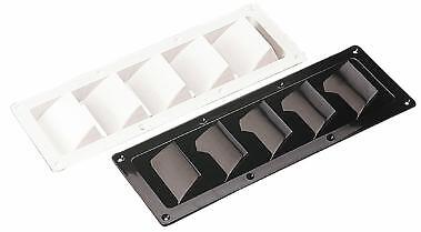 Sea-Dog Louvered Vent, Black, 337291