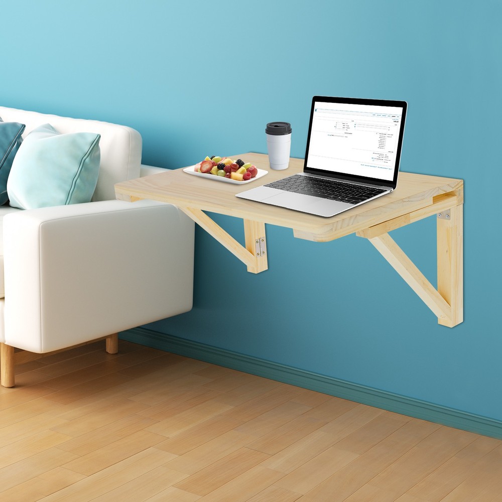 Wall-Mounted Folding Table - Space-Saving Desk for Home or Office
