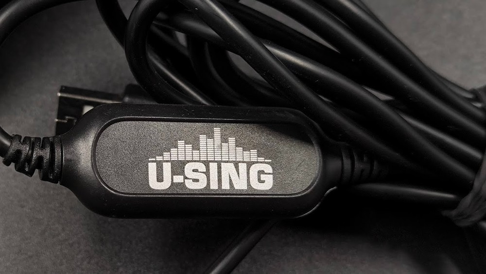 U-Sing Microphone Used Working Black