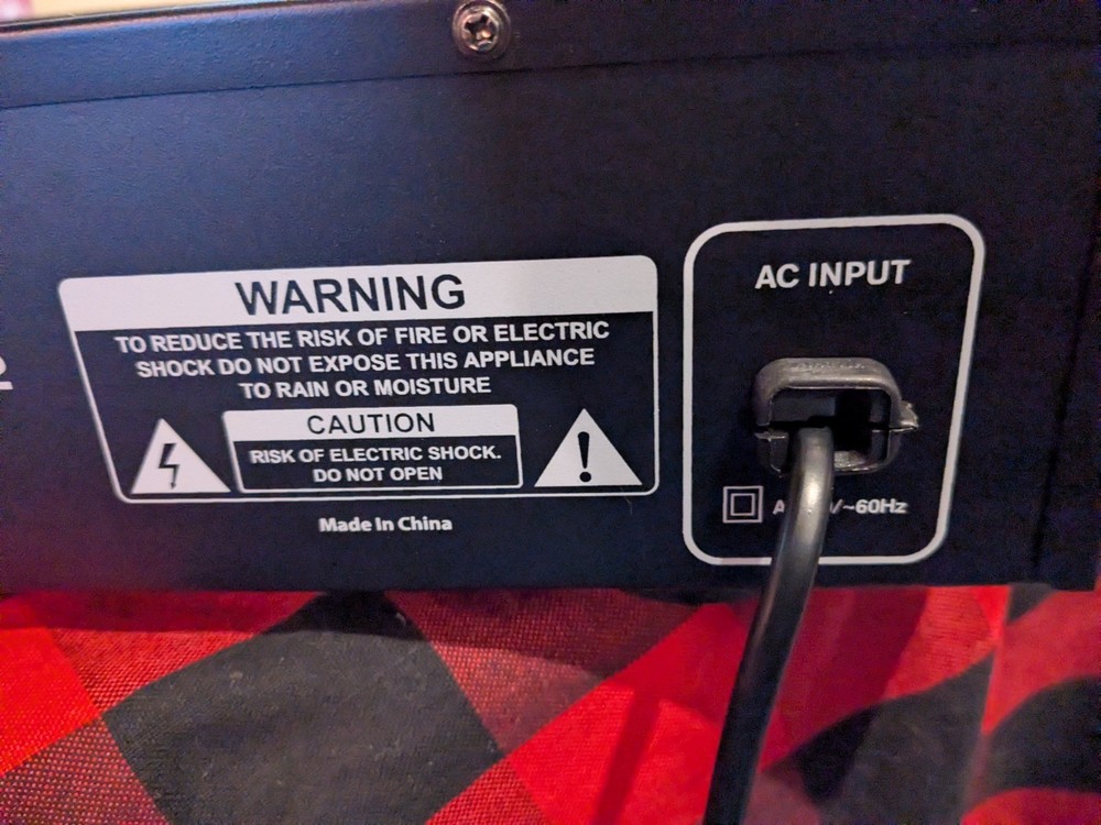 Rockville REQ42B Band Equalizer - Black