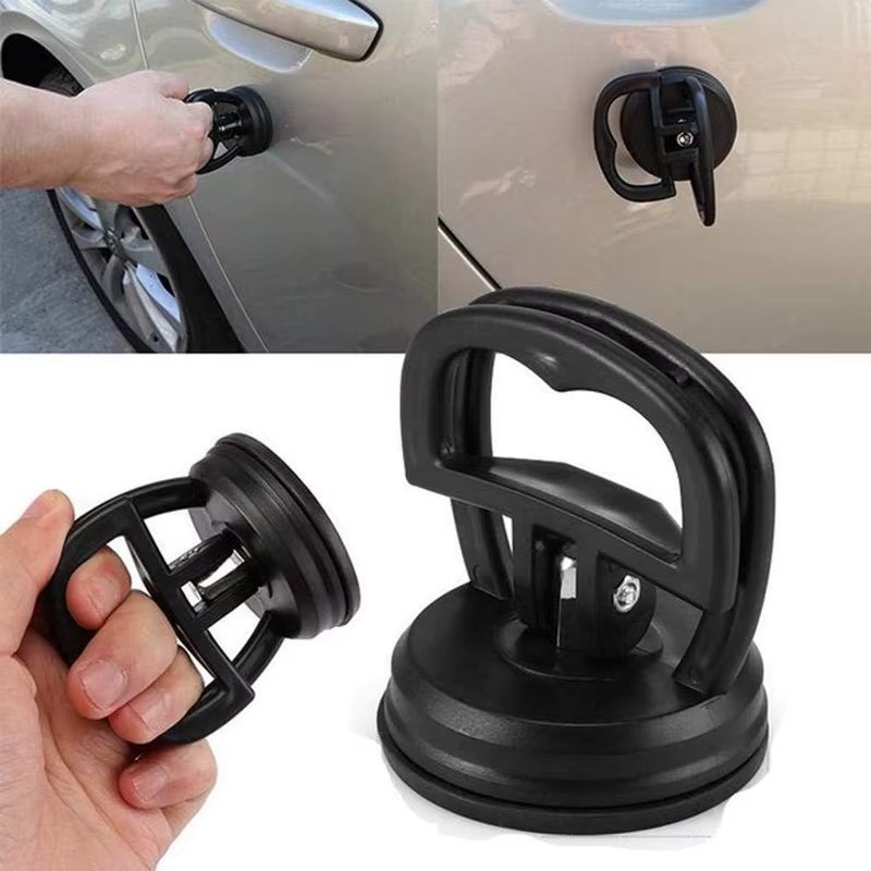 Car Dent Puller Suction Cup Body Panel Repair Tool Small Ding Remover Black
