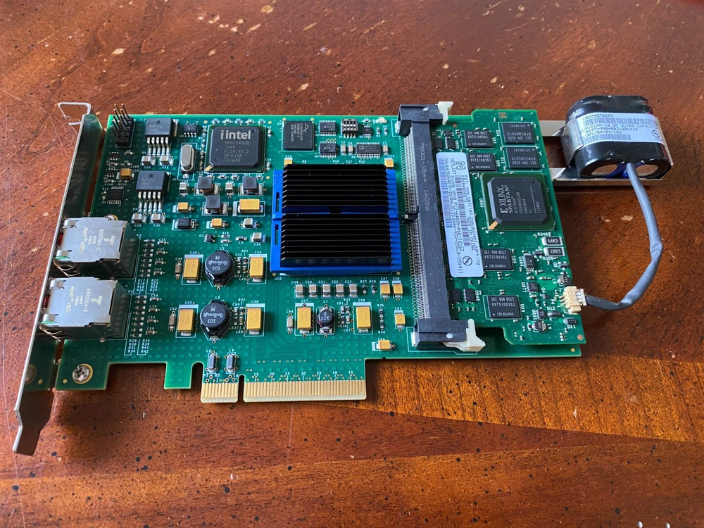 Dell Compellent 2-Port PCI Express X8 512MB Cache RAID Controller (0DV94N)