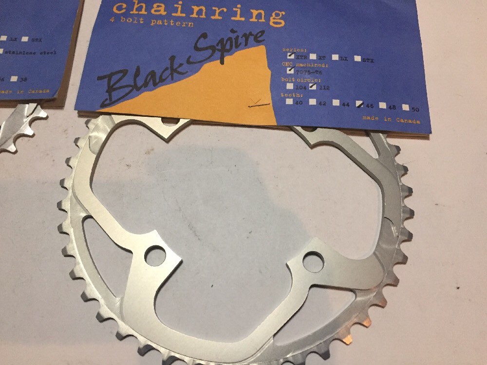XTR BlackSpire  46 Teeth, 112 4 Bolt Sircle