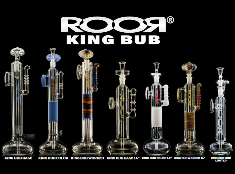 ROOR Water Pipes - AUTHENTIC, Hand Made & Customizable - KING BUB Collection!