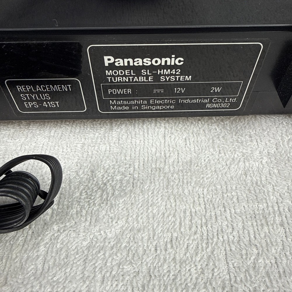 Panasonic SL-HM42 Automatic Turntable - Free Shipping
