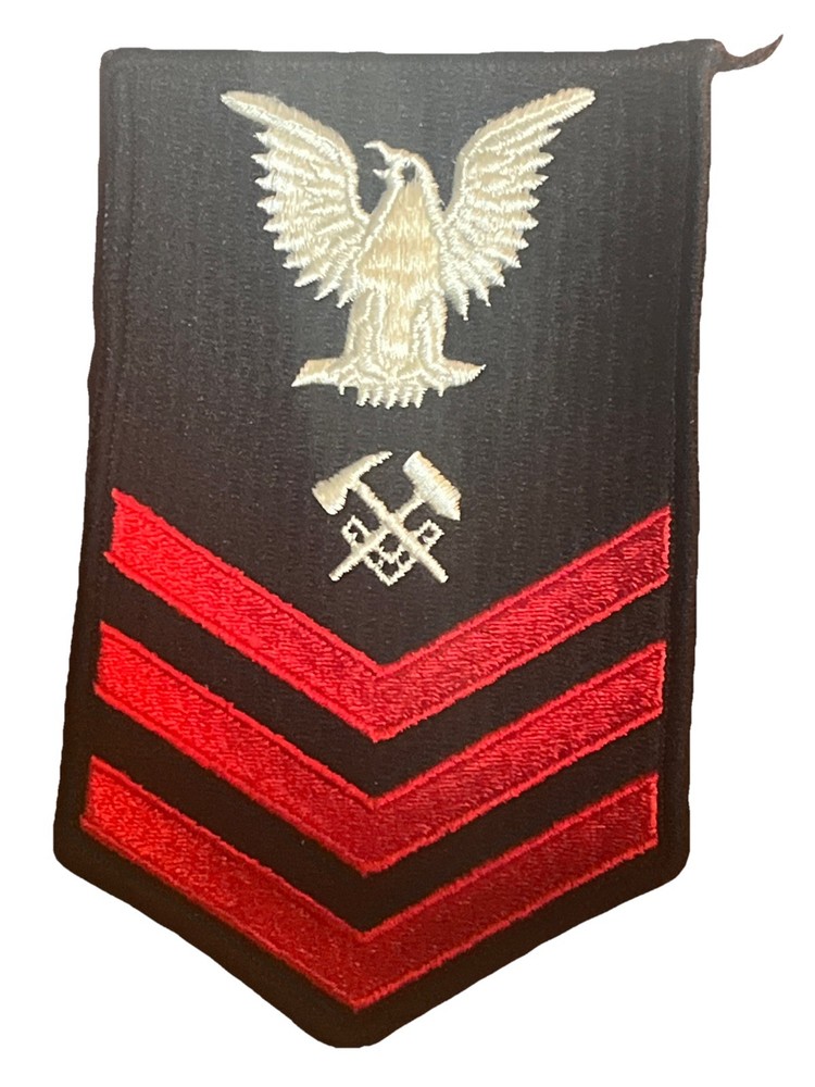 Navy 1st Class Hull Maintenance Technician Patch