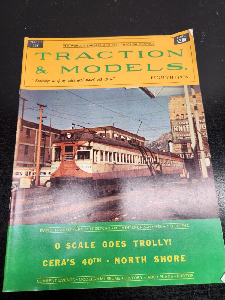 10 Issues of 1978 Traction & Models - Model Railroads