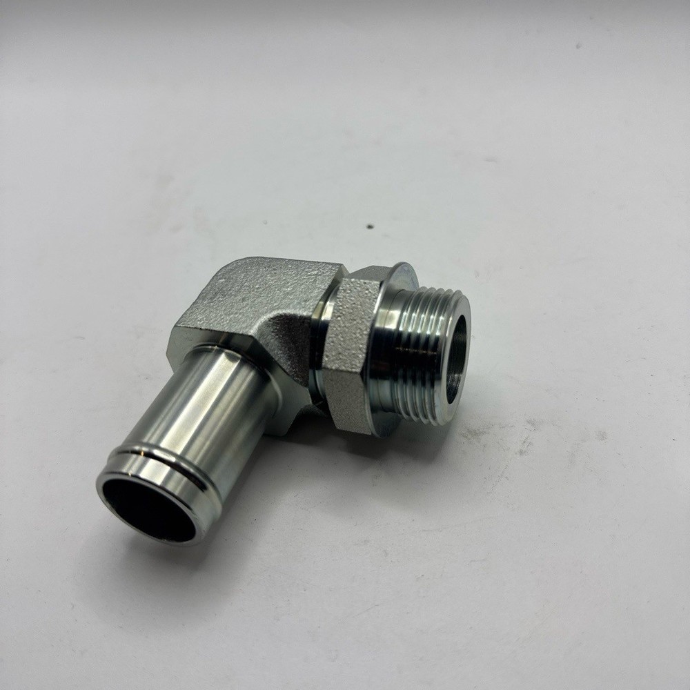 Hose Barb Fitting 1-5/16 x 1in 90 Degree Elbow Male Thread