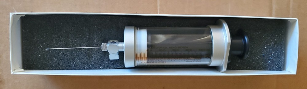 Hamilton 50 mL Model 1050 SL, Large Removable Needle NO NEEDLE
